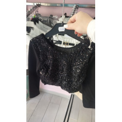 Maglia paillettes