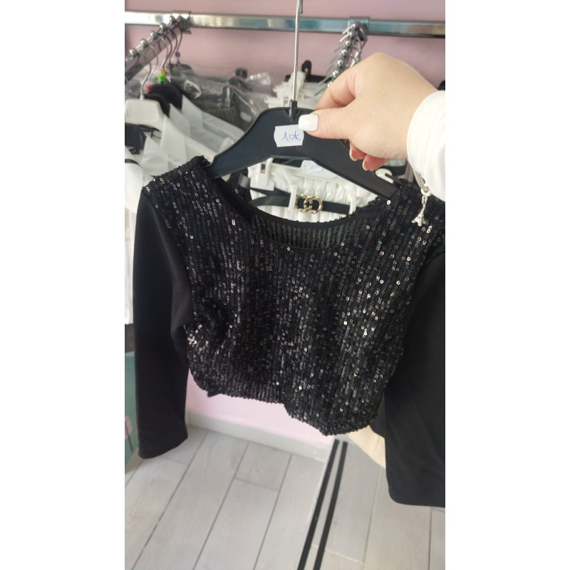 Maglia paillettes